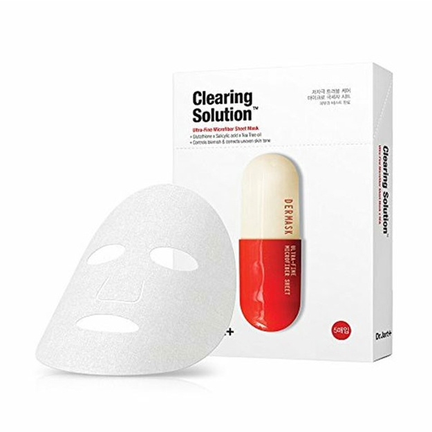 Очищающая тканевая маска для проблемной кожи Dr.Jart Dermask Clearing Solution Mask, 1шт