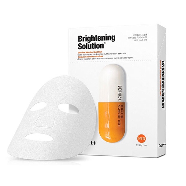 Осветляющая маска с глутатионом Dr.Jart Dermask Brightening Solution Sheet Mask, 1шт