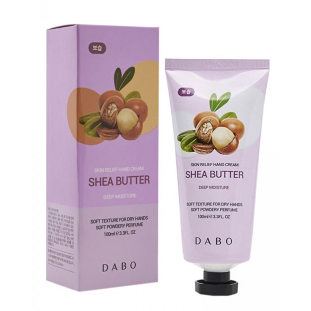 Shii yog‘i bilan oziqlantiruvchi qo‘l kremi Dabo Hand Cream Shea Butter, 100 ml