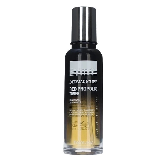 Питательный тонер с прополисом и гибискусом Farm Stay Derma Cube Red Propolis Toner, 140мл