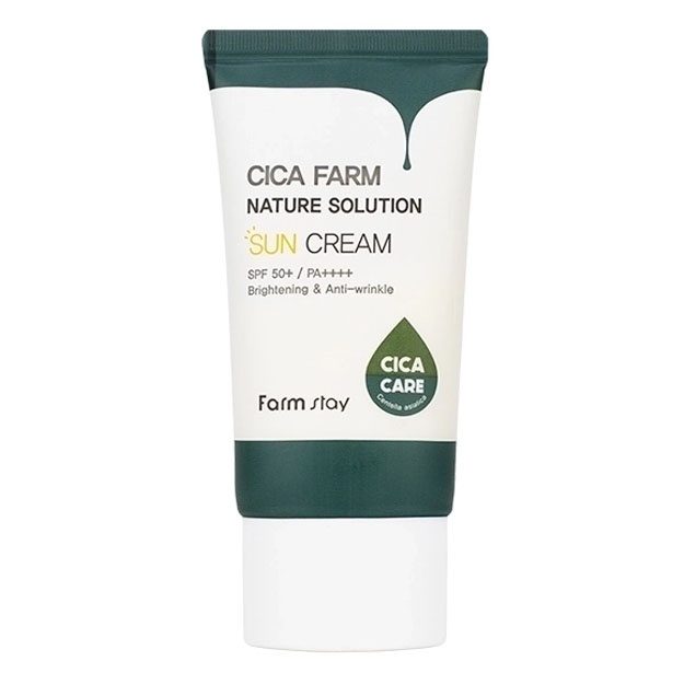 Quyoshdan himoya qiluvchi krem Sentella Atsiatisa SPF50+ Farm Stay Cica Farm Nature Solution Sun Cream, 50gr