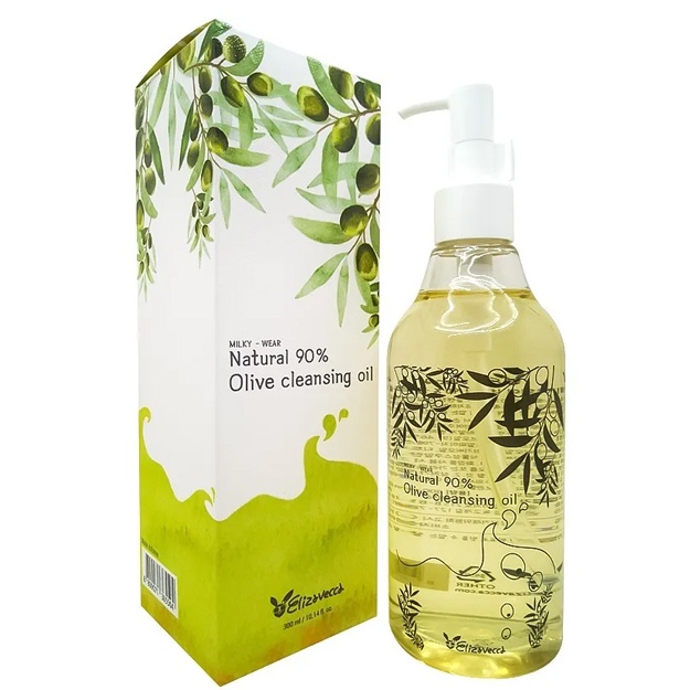Zaytun bilan gidrofil moy Elizavecca Natural 90% Olive Cleansing Oil 300ml