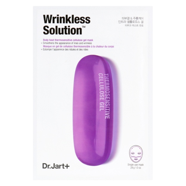 Омолаживающая термо-маска с пептидами Dr.Jart Dermask Wrinkless Solution Gel Mask, 1шт