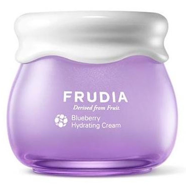 Ko‘k sharbati bilan namlantiruvchi yuz kremi Frudia Blueberry Hydrating Cream, 55gr