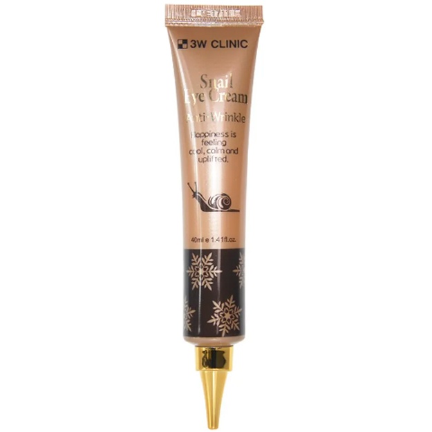 Salyangoz musinli qarishga qarshi ko‘z kremi 3W Clinic Snail Eye Cream, 40ml