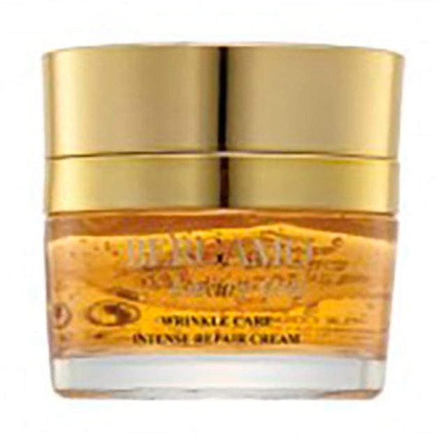 Oltin bilan qarishga qarshi yuz kremi Bergamo Gold Collagen Repair Cream, 50gr (qadoqlashsiz)