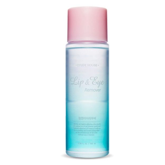 Ikki fazali tozalovchi bo‘yanish vositasi Etude House Lip & Eye Remover, 100ml