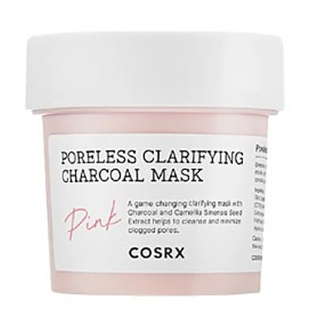 Chuqur tozalash uchun ko‘mir va kaolin bilan loydan tozalovchi niqob Cosrx Poreless Clarifying Charcoal Mask 110 gr
