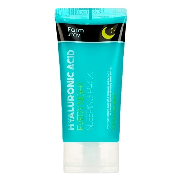 Gialuron kislotali tungi niqob Farm Stay Hyaluronic Acid Every Night Sleeping Pack, 120 ml