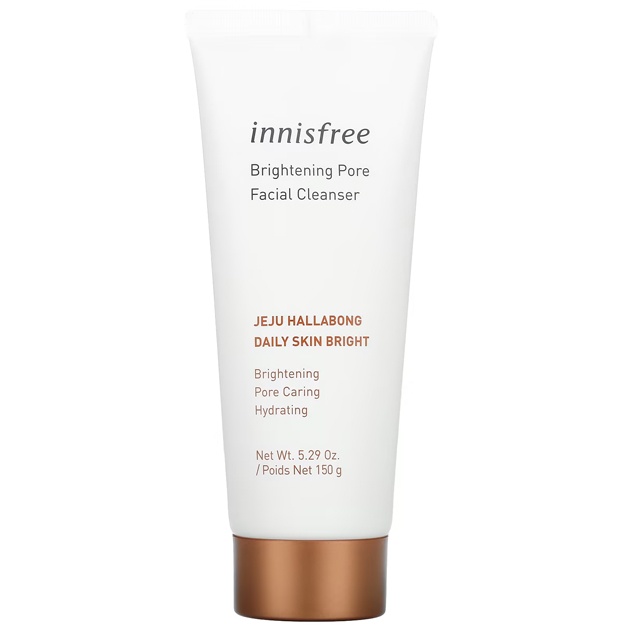 Yorqinlashtiruvchi ko‘pikli tozalash vositasi Innisfree Brightening Pore Facial Cleanser, 150gr