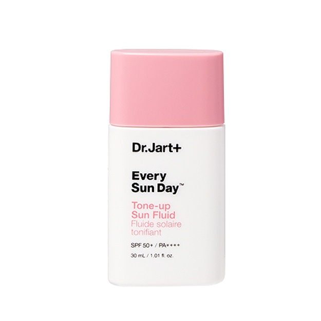 Осветляющий солнцезащитный флюид,не оставляет липкости Dr.Jart Every Sun Day Tone-up Sun Fluid, 30 мл