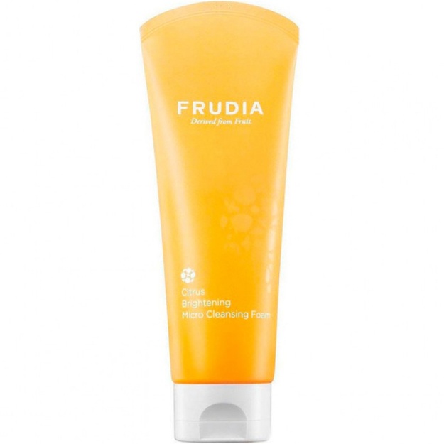 Tsitrus ekstraktlari bilan terining yorqinligi uchun ko‘pik Frudia Citrus Brightening Micro Cleansing Foam, 145ml