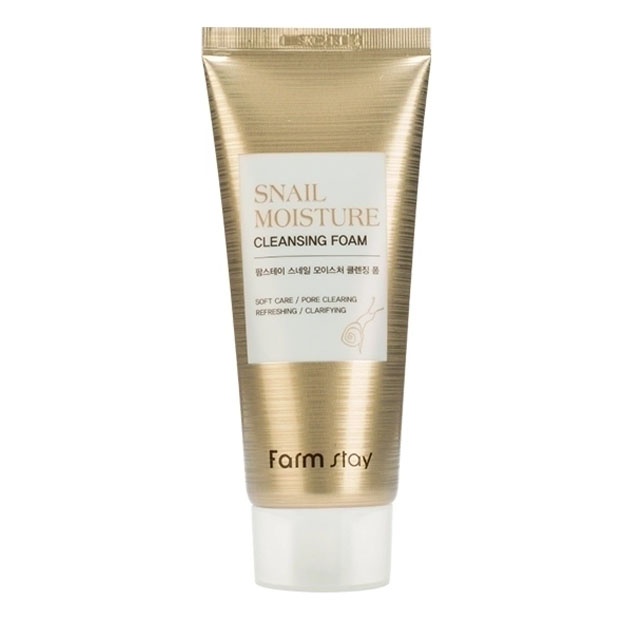Пенка с муцином улитки Farm Stay Snail Moisture Cleansing Foam, 100мл
