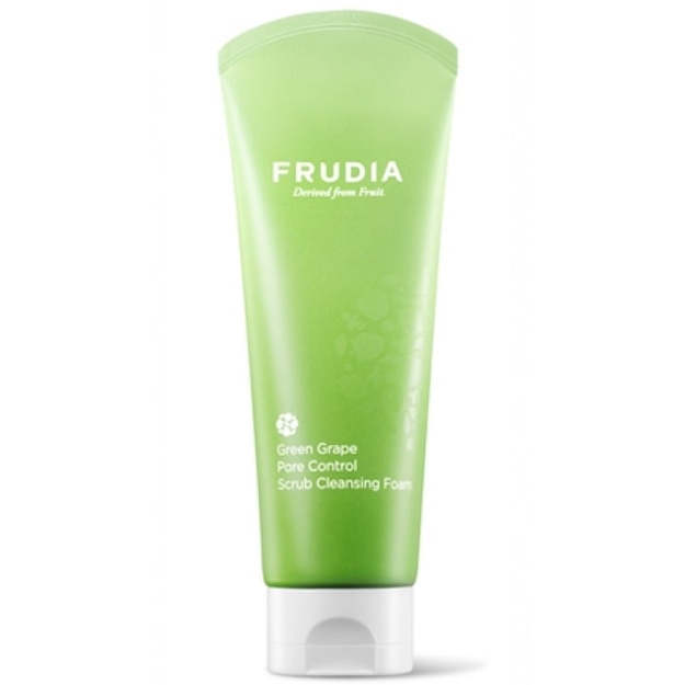 Yashil uzum ekstrakti bilan yuvish uchun ko‘pikli skrab Frudia Green Grape Pore Control Scrub Cleansing Foam, 145ml