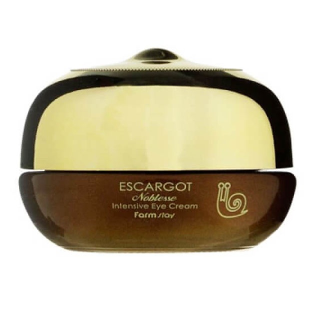 Salyangoz musinli regenerativ ko‘z kremi Farm Stay Escargot Noblesse Intensive Eye Cream, 50ml