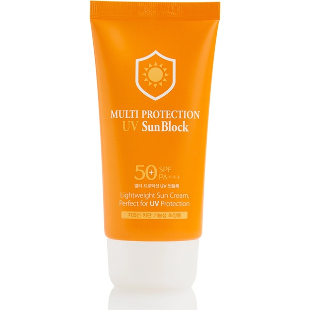 Yuz uchun quyosh kremi 3W Clinic Multi Protection UV Sun Block, 70ml