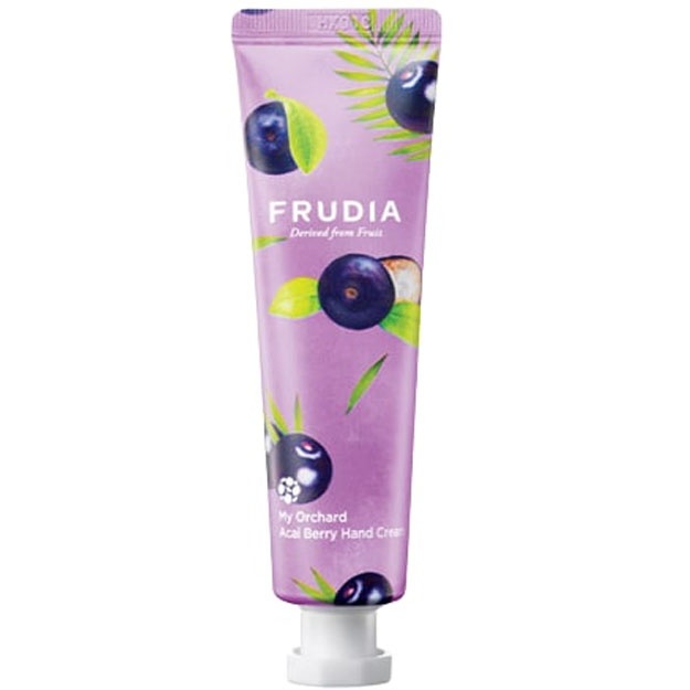 Asai berri ekstrakti bilan namlovchi qo‘l kremi Frudia My Orchard Acai Berry Hand Cream, 30gr