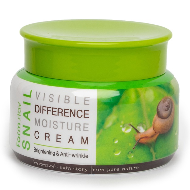 Увлажняющий крем с улиточным муцином Farm Stay Snail Visible Difference Moisture Cream, 100гр