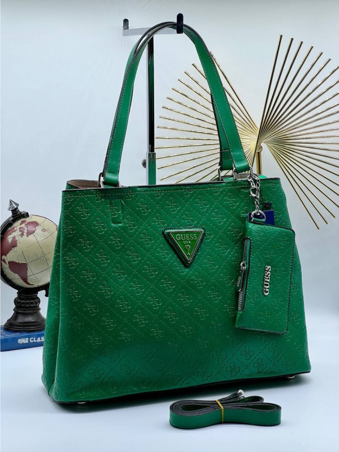 Женская Сумка Guess APT OL1059 Зеленый