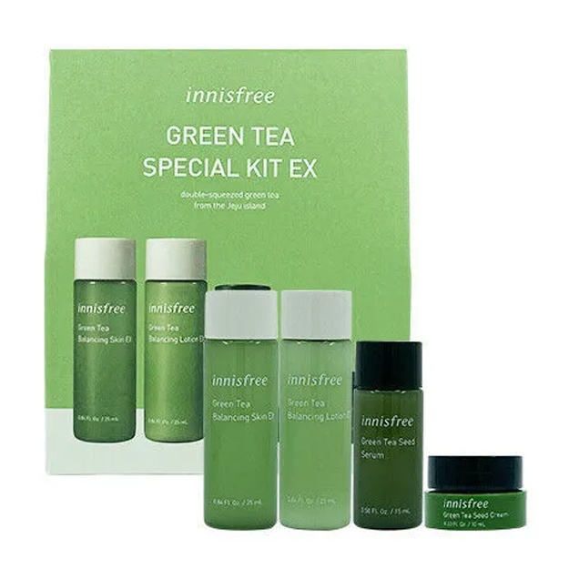 Увлажняющий набор с зеленым чаем Innisfree Green Tea Special Kit EX