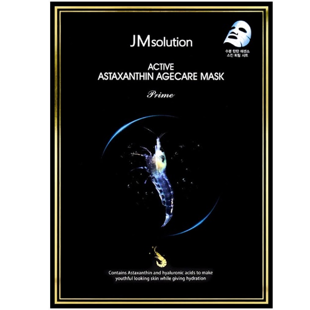 Astaksantin antioksidant niqob JM Solution Active Astaxanthin Agecare Mask, 1d
