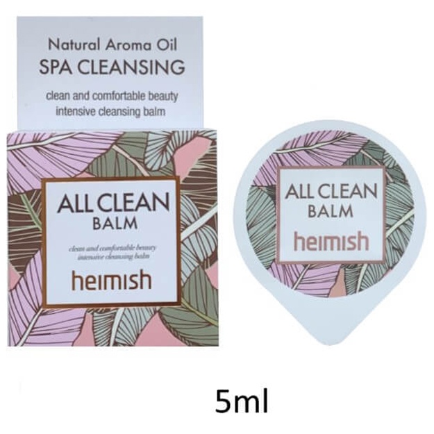 Гидрофильный бальзам для глубокого очищения кожи Heimish All Clean Balm Blister, 5мл
