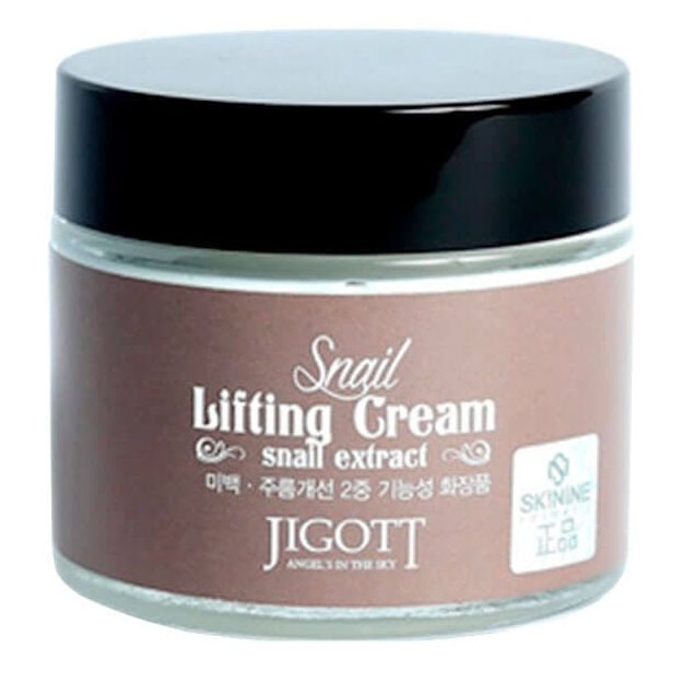 Salyangoz musin bilan ko‘taruvchi krem Jigott Snail Lifting Cream, 70ml