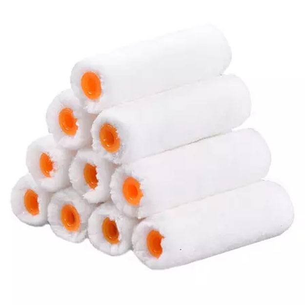 2 dyuymli mikrofiber dinamik bo‘yoq rolikini to‘ldirish uchun mini bo‘yoq rulosi qopqog‘i