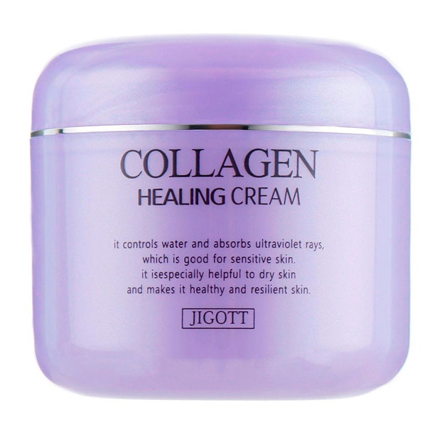 Kollagenli oziqlantiruvchi tungi krem Jigott Collagen Healing Cream, 100ml