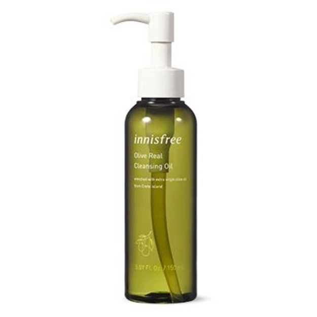 Quruq teri uchun zaytun ekstrakti bilan tozalovchi hidrofilik moy Innisfree Olive Real Cleansing Oil, 150ml