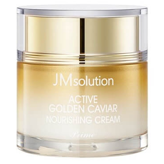 Ikra va oltin ekstrakti bilan yoshartiruvchi oziqlantiruvchi krem JM Solution Active Golden Caviar Nourishing Cream, 60ml
