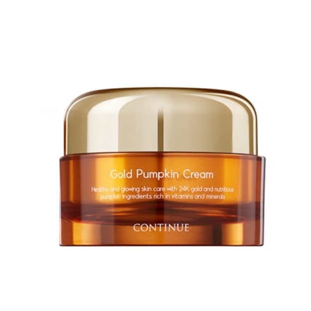 Qarigan teri uchun oziqlantiruvchi krem Continue Gold Pumpkin Cream, 50 ml