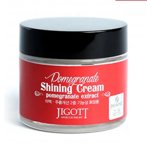 Anor ekstrakti bilan yorqin yangilanuvchi yuz kremi Jigott Pomegranate Shining Cream, 70ml