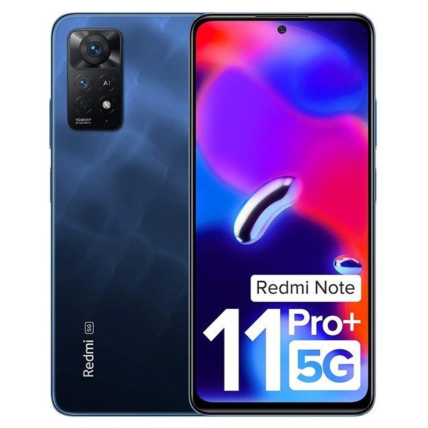 Смартфон Xiaomi Redmi Note 11 Pro + 5G 8/256 ГБ Синий Мираж