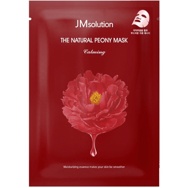 Pion ekstrakti bilan tinchlantiruvchi niqob JM Solution The Natural Peony Mask, 1d
