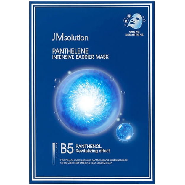 Quruq teri uchun Cica Panthenol namlovchi niqob JM Solution Panthelene Intensive Barrier Mask, 1d