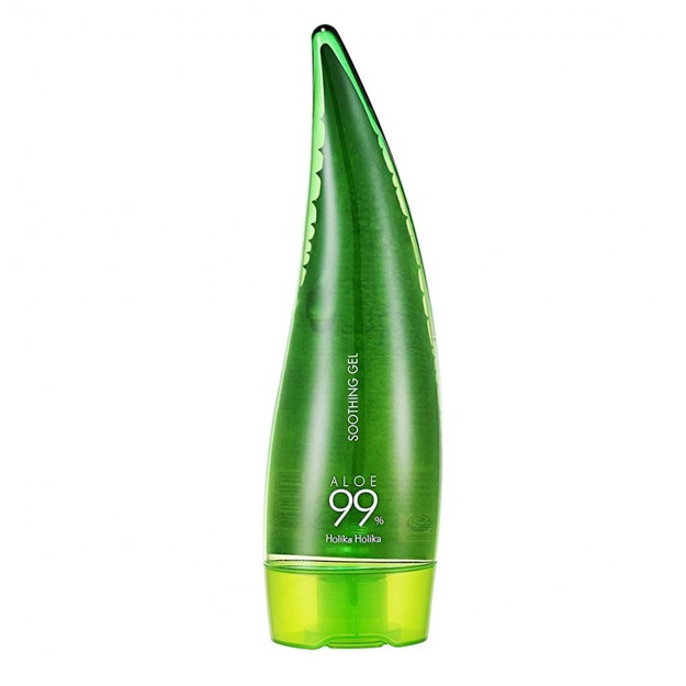 Yuz terisi uchun namlantiruvchi aloe vera jeli Holika Holika Aloe Soothing Gel Mini, 55ml