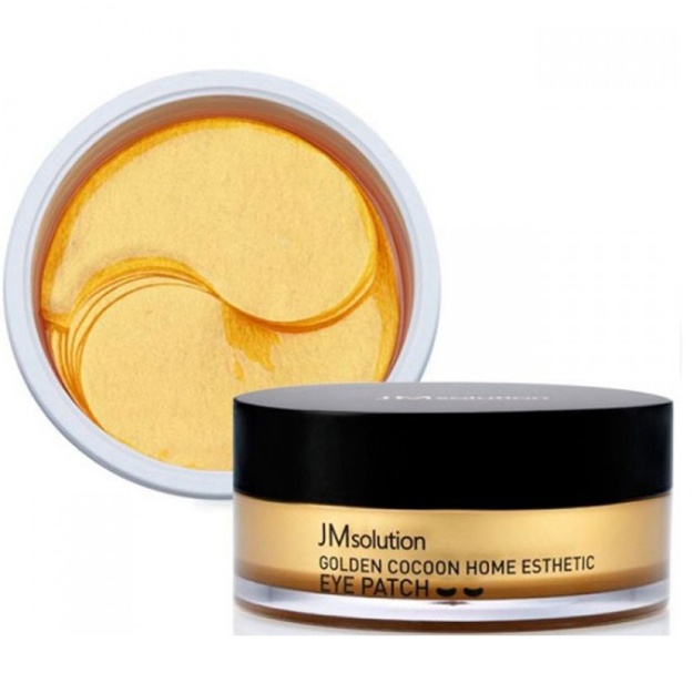 Ipak va oltin bilan gidrogel patchilari JM Solution Golden Cocoon Home Esthetic Eye Patch