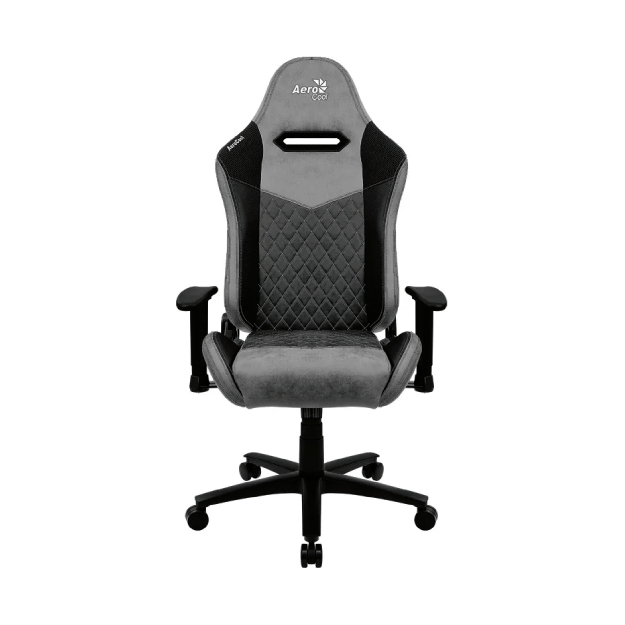 O‘yin kreslosi AeroCool DUKE Ash Black qora-kulrang