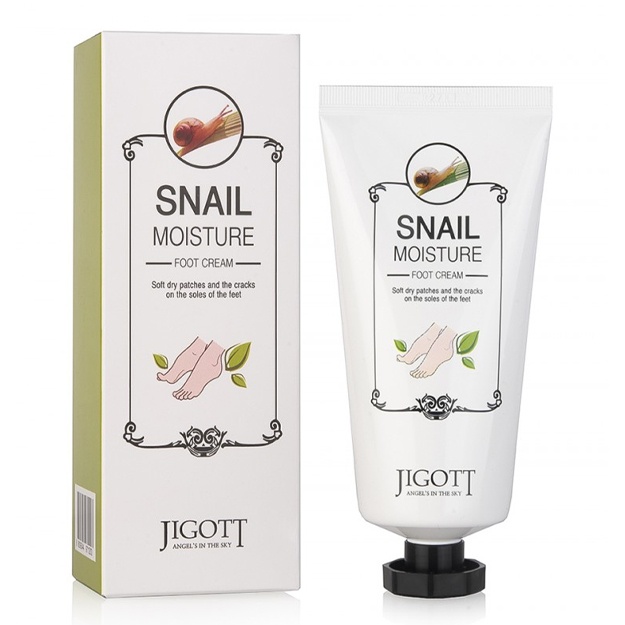 Salyangoz musinli oyoq kremi Jigott Snail Moisture Foot Cream, 100ml