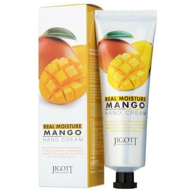 Крем для рук с аргановым маслом Jigott Real Moisture Argan Oil Hand Cream, 100 мл