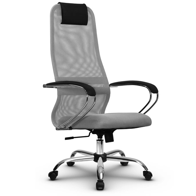 Ofis kreslosi Metta Su-bk-8 och kulrang