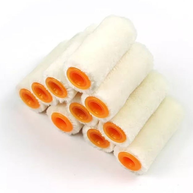 Bo‘yoq rulosi qopqog‘i 2 dyuymli yuqori sifatli, qisqa qoziq tiftik qoplamasi