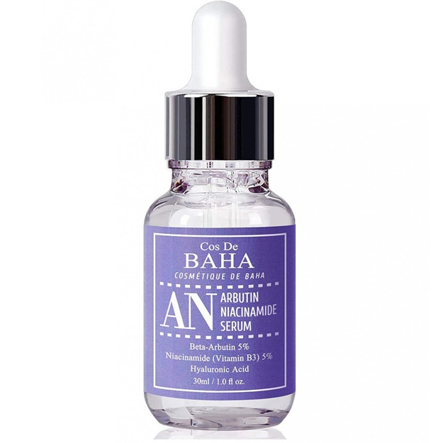 Pigmentatsiya va aknedan keyingi sarum Cos de Baha Arbutin 5%+Niacinamide 5% Serum 30 ml