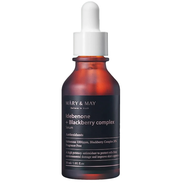 Berri kompleksli antioksidant sarum Mary & May Idebenone Blackberry Complex 30ml