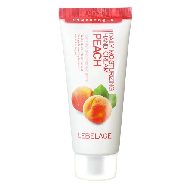 Shaftoli ekstrakti bilan qo‘l kremi Lebelage Daily Moisturizing Hand Cream Peach, 100ml