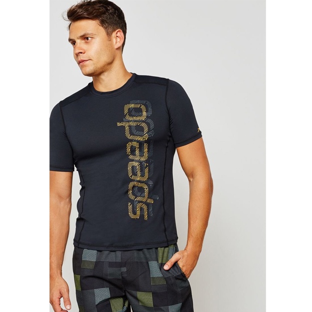 Мужские плавательные гидрофутболки Speedo Classic Top M