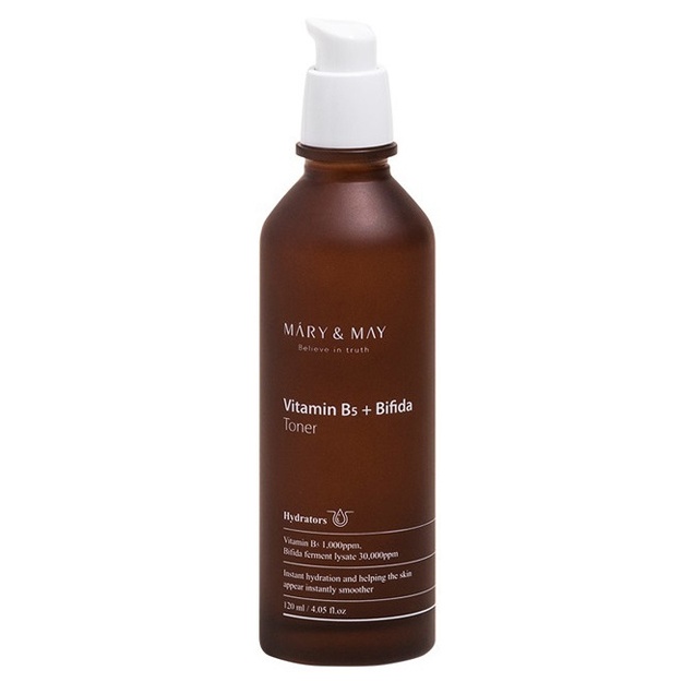 Увлажняющий тонер с витамином В5 и бифидобактериями Mary&May Vitamin B5 Bifida Toner, 120 мл