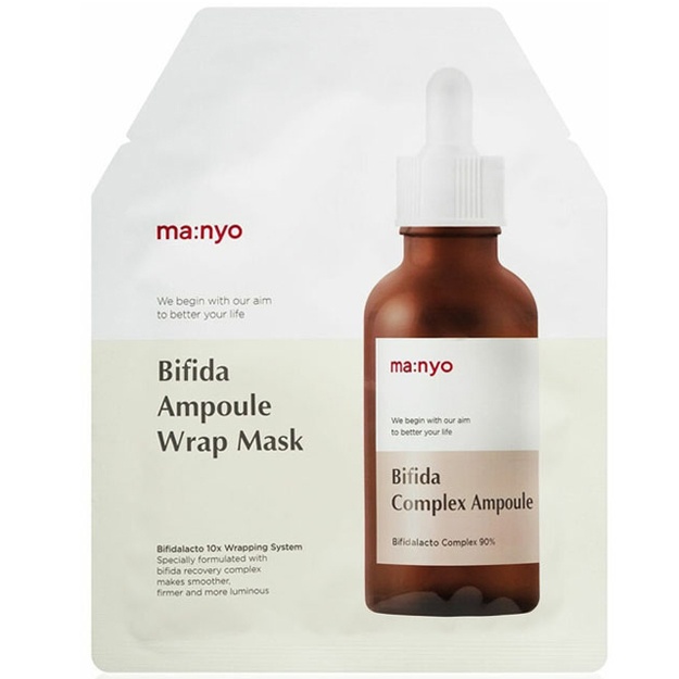 Tiklovchi ko‘taruvchi niqob Manyo Bifida Biome Ampoule Wrap Mask 1d