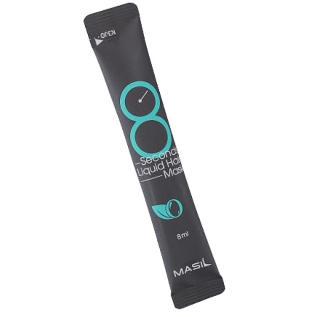 Soch hajmi uchun ekspress niqob Masil 8 Seconds Liquid Hair Mask 1d